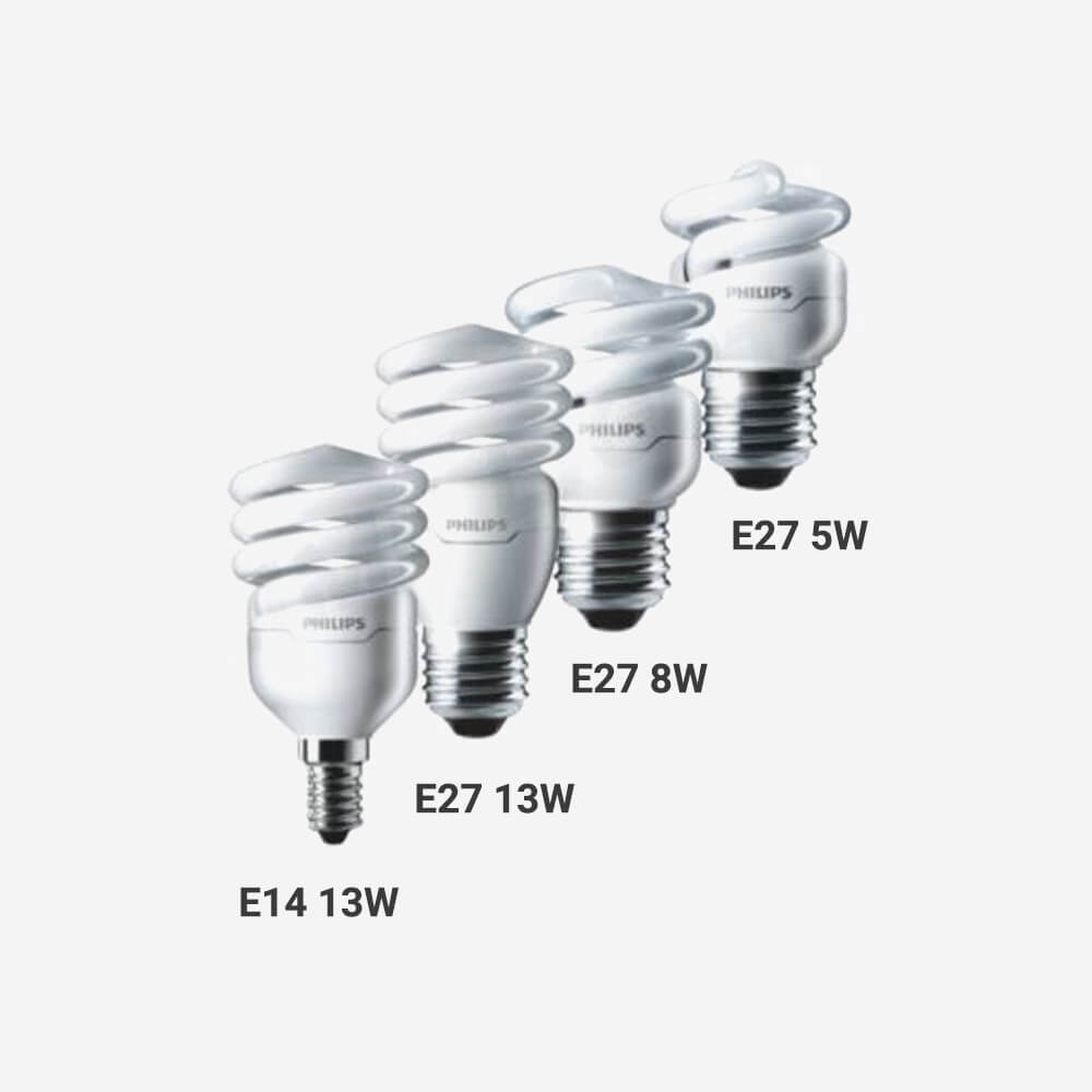 專業級T2省電燈泡 E27-5W 白光